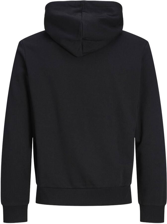 Jack & Jones Hoodie JJECORP Hoodie met logo en hoog draagcomfort bedrukt casual regular fit katoenmix ronde hals