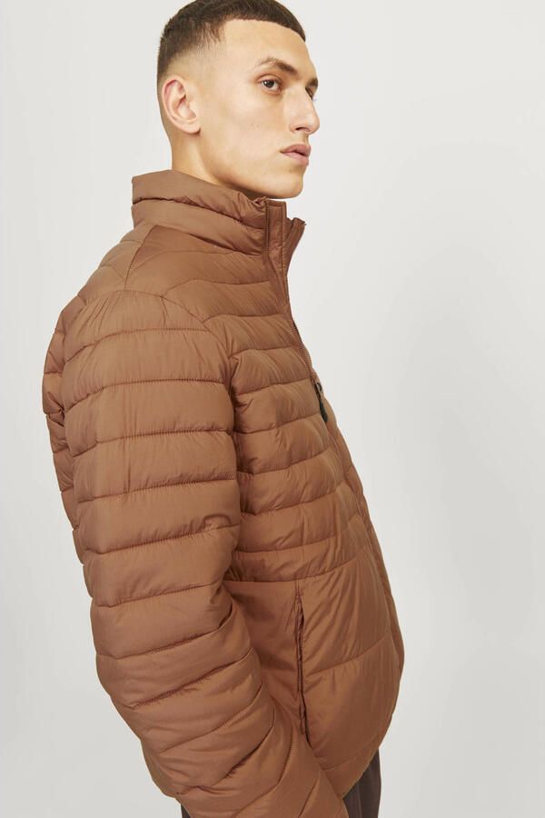 Jack & jones Gewatteerd jack met opstaande kraag model 'STATE'