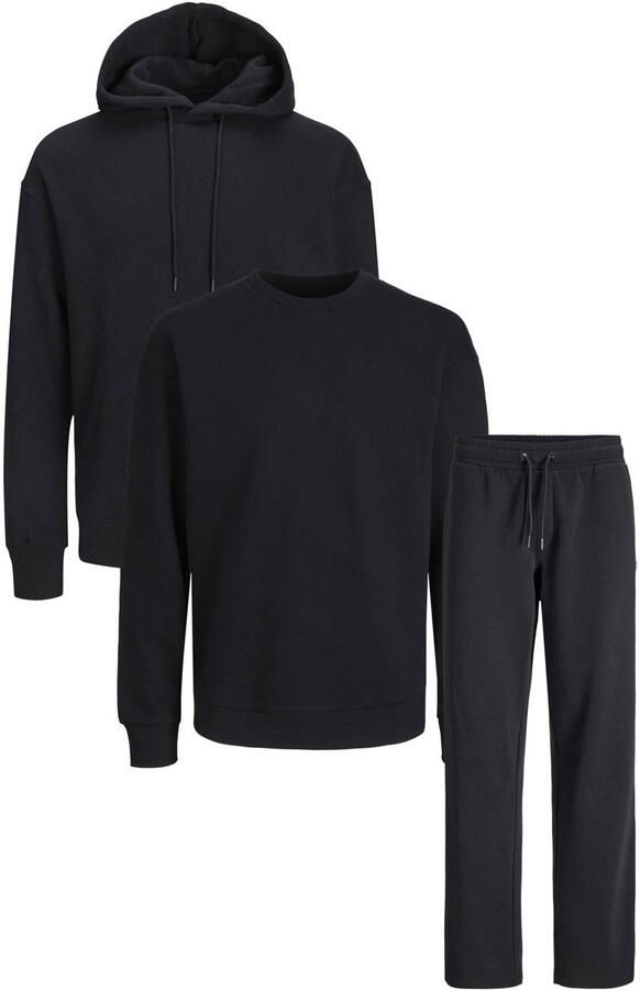 JACK & JONES ESSENTIALS joggingpak zwart - Foto 2