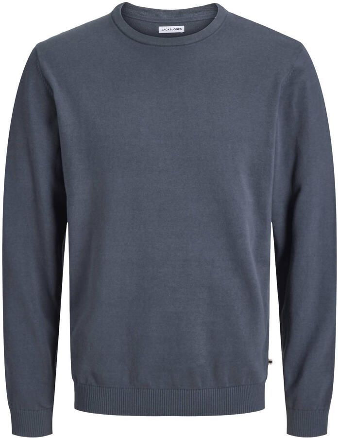 JACK & JONES ESSENTIALS katoenen regular fit gebreide trui turbulence - Foto 2