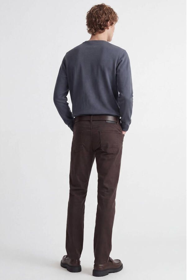 JACK & JONES ESSENTIALS katoenen regular fit gebreide trui turbulence - Foto 3