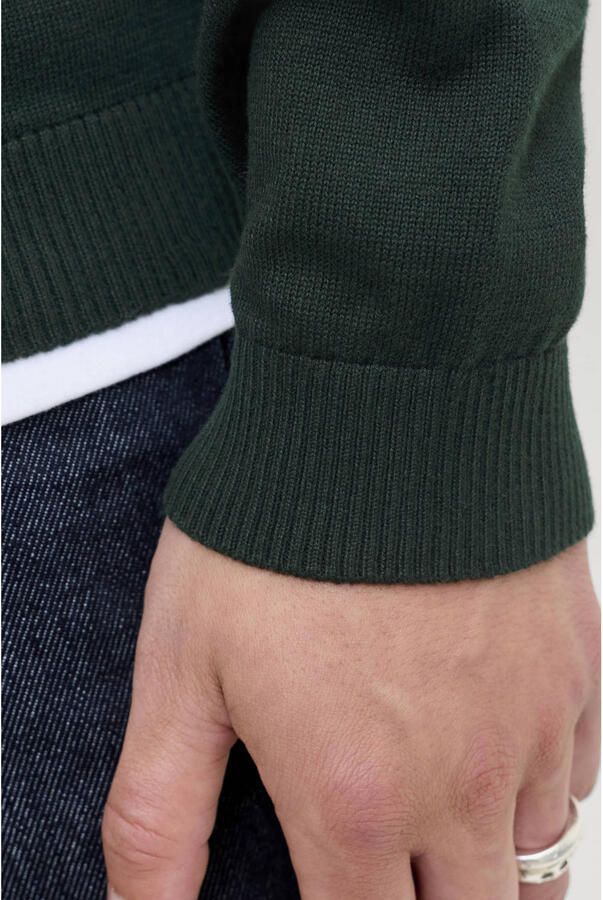 JACK & JONES ESSENTIALS katoenen regular fit trui scarab - Foto 3