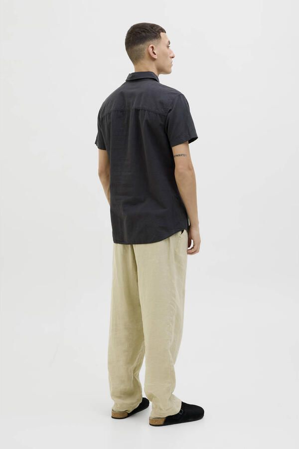 Jack & jones Slim fit vrijetijdsoverhemd met 1 2-mouwen model 'BREEZE' - Foto 2