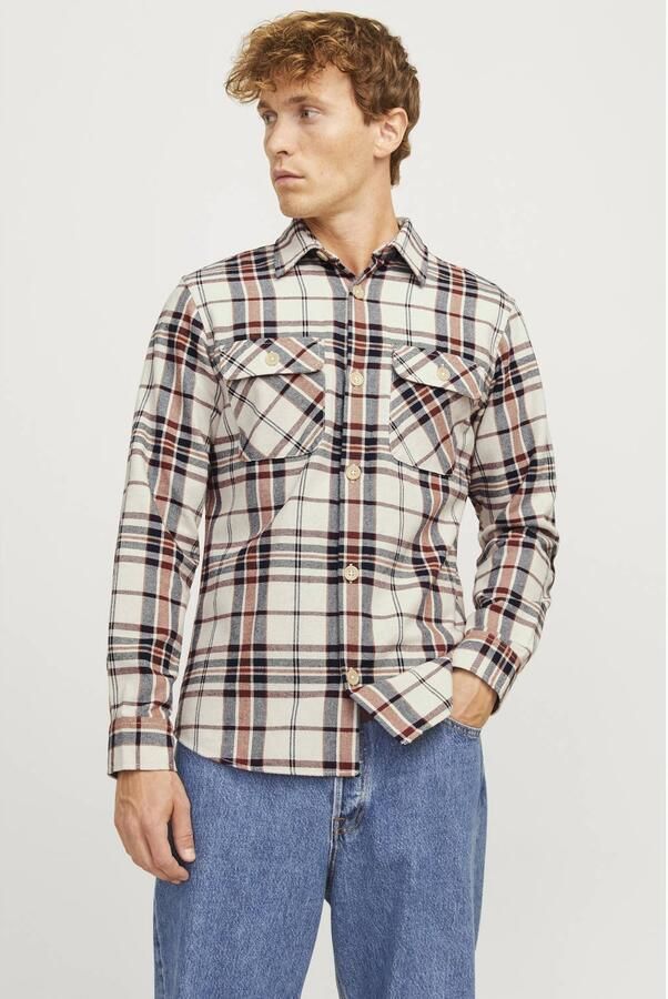 Jack & Jones Overhemd met lange mouwen JJEDARREN OVERSHIRT LS NOOS