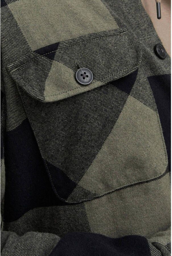 Jack & jones Overhemd Lange Mouw Jack & Jones 12248409 DARREN-DUSTY OLIVE