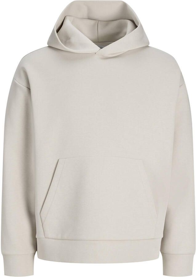 JACK & JONES ESSENTIALS oversized hoodie beige - Foto 3