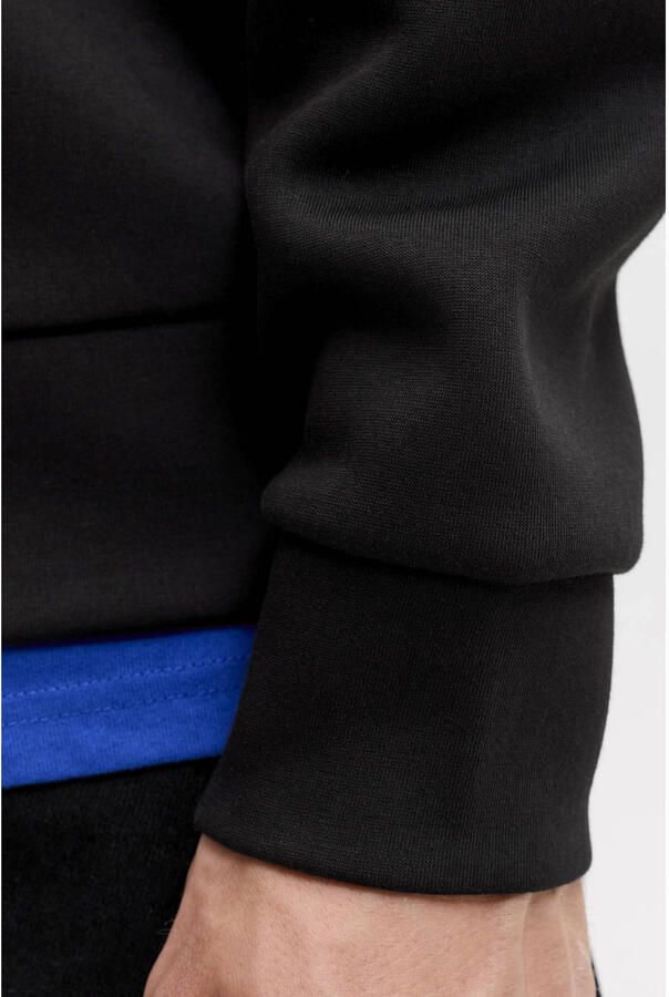 JACK & JONES ESSENTIALS oversized sweater zwart - Foto 2
