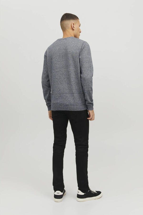 Jack & Jones Trui met ronde hals JJEBASIC met ronde hals ideaal voor werk en vrije tijd - Foto 2