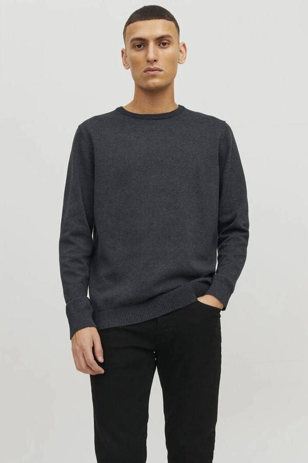 Jack & Jones Trui met ronde hals JJEBASIC met ronde hals ideaal voor werk en vrije tijd