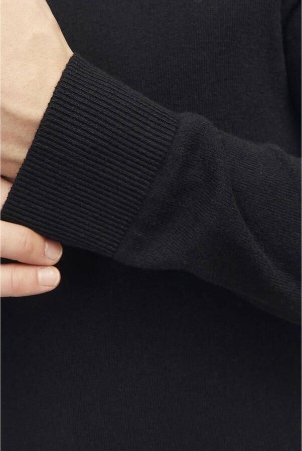 Jack & Jones Gebreide trui EMIL KNIT HALF ZIP met korte ritssluiting in troyer-look - Foto 3