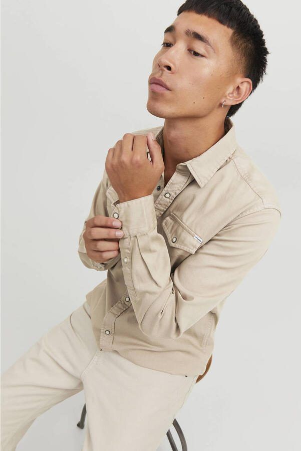 Jack & Jones Jeans overhemd JJESHERIDAN in workwear-stijl met robuuste katoenkwaliteit - Foto 3