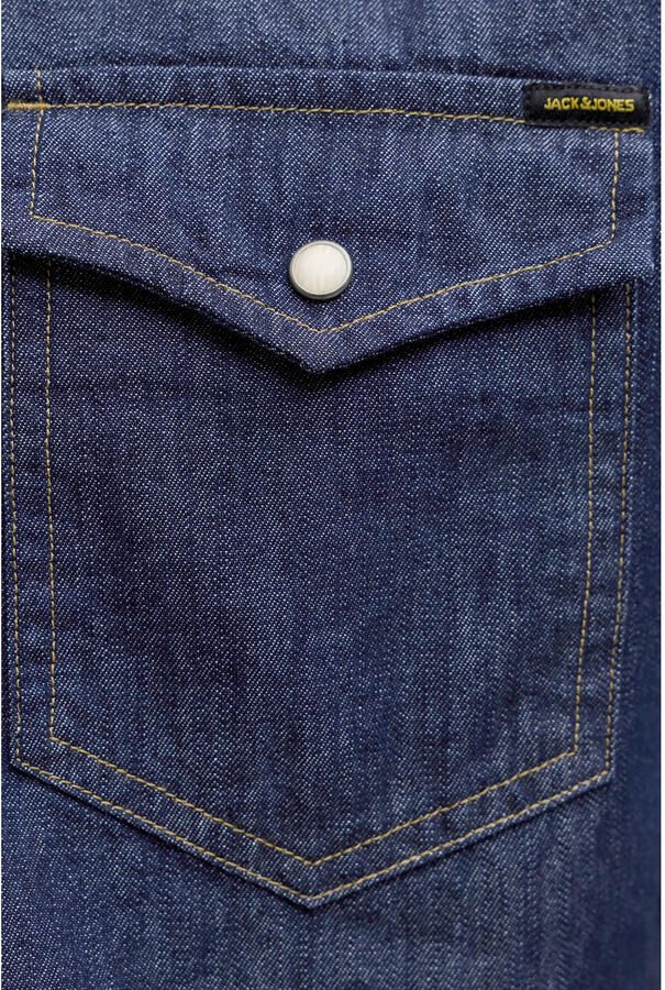 Jack & jones Slim fit vrijetijdsoverhemd met kentkraag model 'ESHERIDAN'' - Foto 2