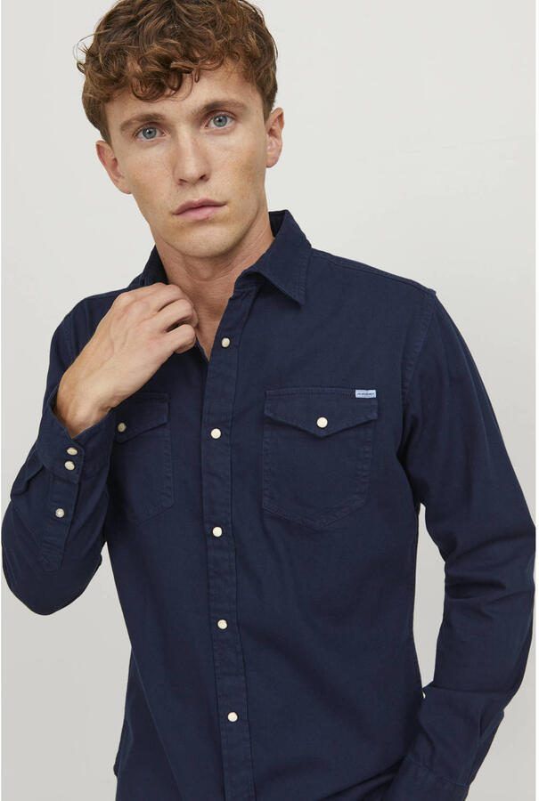 Jack & Jones Jeans overhemd JJESHERIDAN in workwear-stijl met robuuste katoenkwaliteit - Foto 2