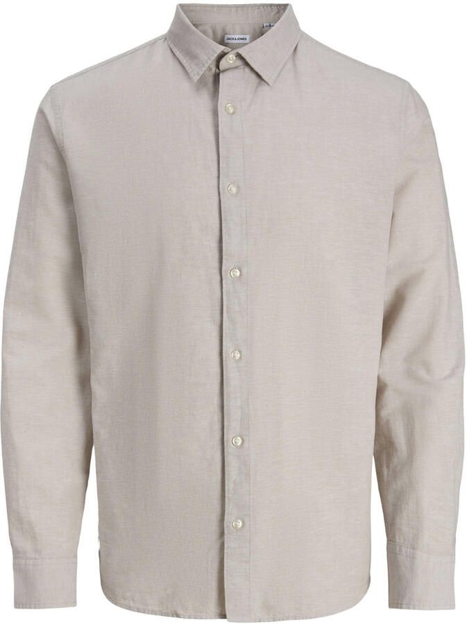 Jack & jones regular fit vrijetijdsoverhemd met kentkraag model 'BREEZE'