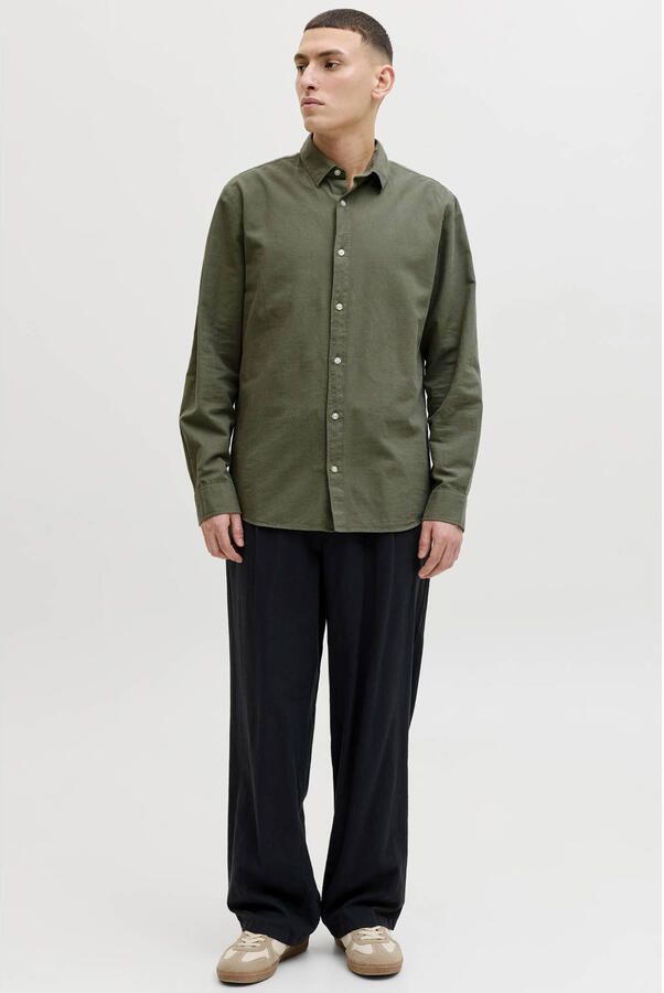 Jack & jones regular fit vrijetijdsoverhemd met kentkraag model 'BREEZE' - Foto 2