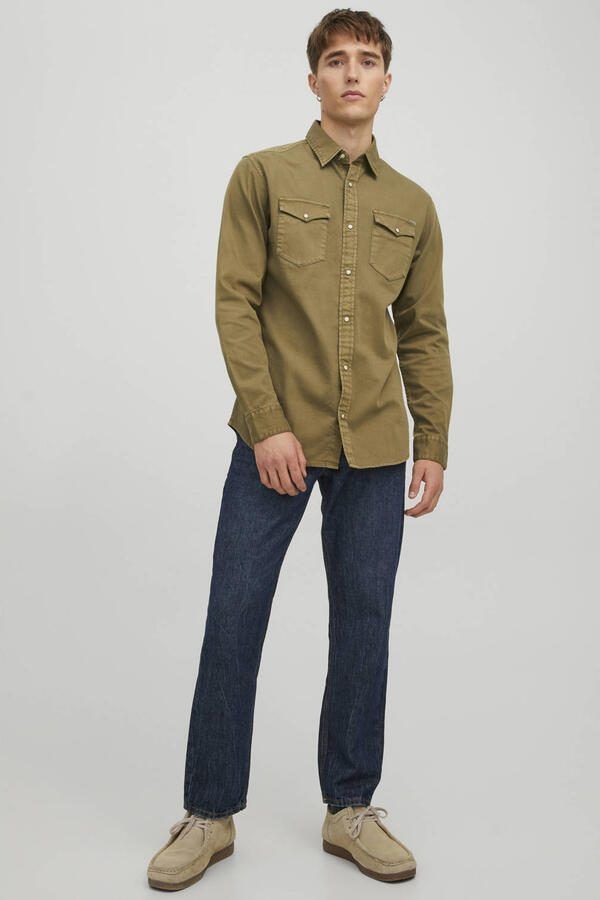Jack & Jones Jeans overhemd JJESHERIDAN in workwear-stijl met robuuste katoenkwaliteit - Foto 2