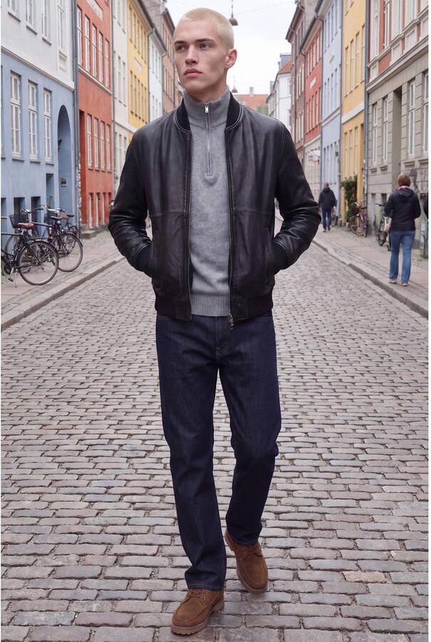 JACK & JONES ESSENTIALS regular fit gebreide trui met wol lichtgrijs - Foto 2