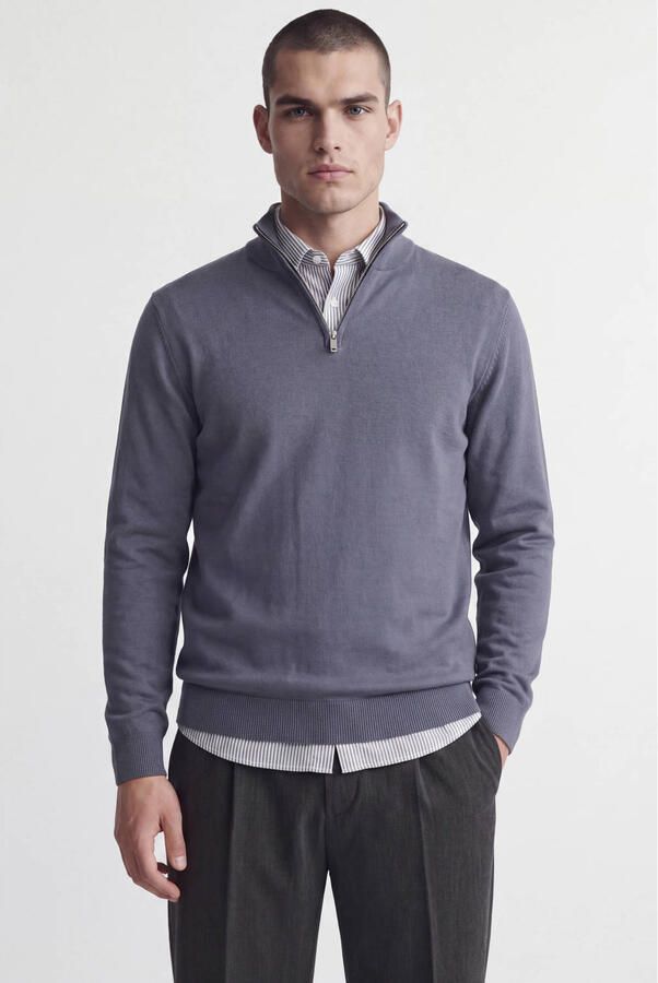 JACK & JONES ESSENTIALS regular fit gebreide trui turbulence
