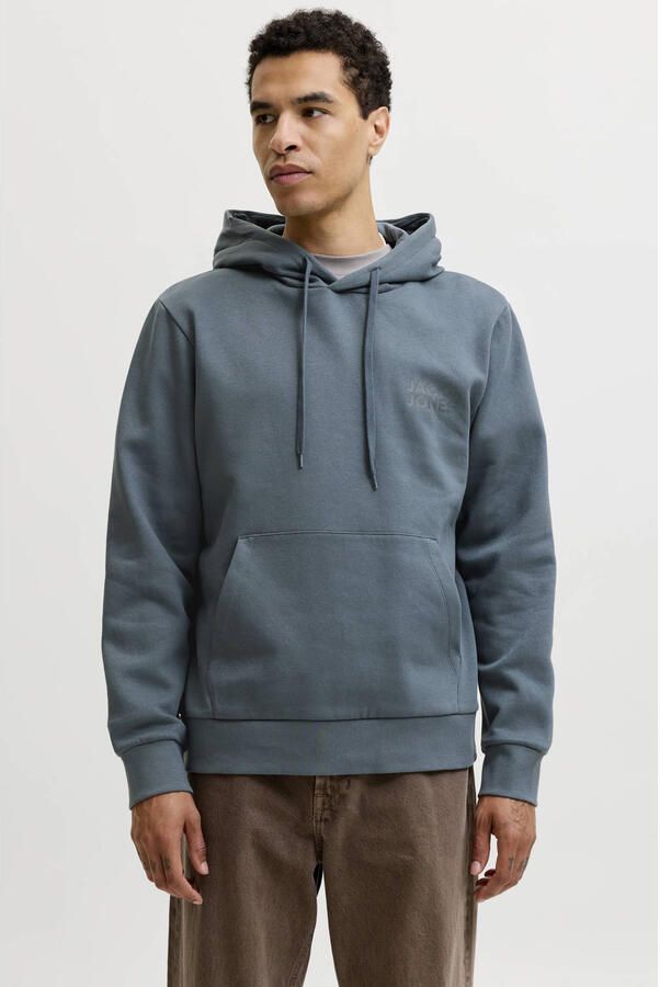 JACK & JONES ESSENTIALS regular fit hoodie turbulence