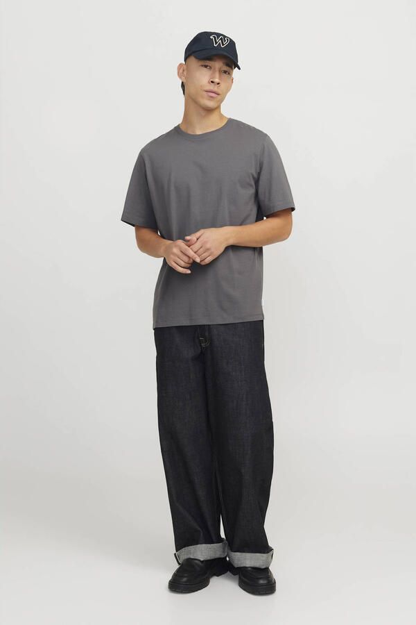 Jack & Jones Shirt met ronde hals JJEORGANIC BASIC TEE SS O-NECK NOOS