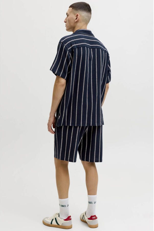 Jack & jones regular fit vrijetijdsoverhemd met structuurpatroon model 'COBA' - Foto 3