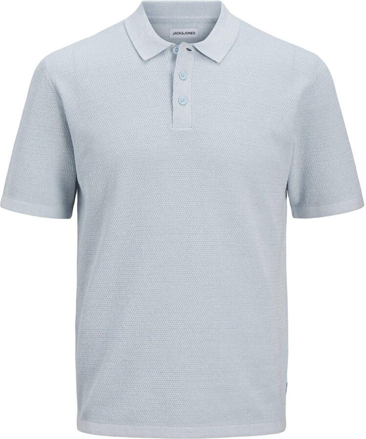 Jack & jones regular fit poloshirt met structuurpatroon model 'GEORGE'