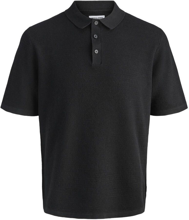 Jack & jones regular fit poloshirt met structuurpatroon model 'GEORGE'