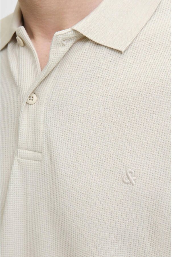 Jack & jones Regular fit poloshirt met structuurmotief model 'AUSTIN'