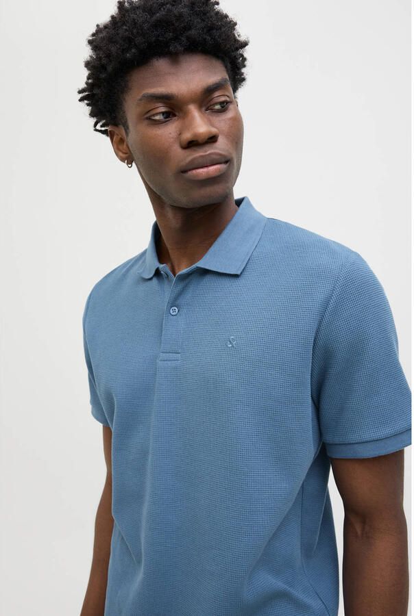 Jack & jones Poloshirt met labelstitching model 'AUSTIN' - Foto 3