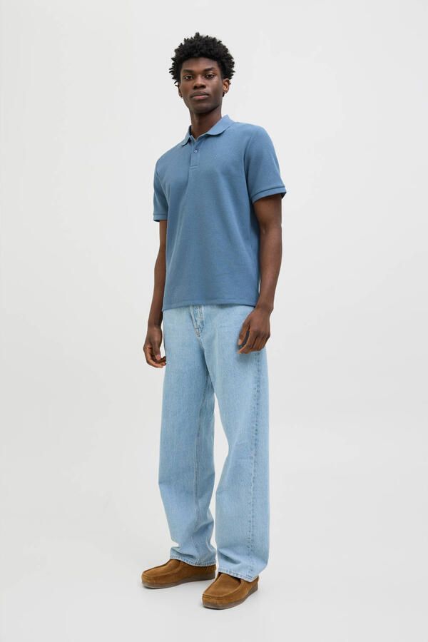 Jack & jones Poloshirt met labelstitching model 'AUSTIN' - Foto 2