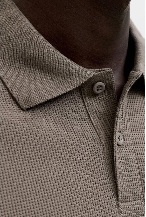 Jack & jones regular fit poloshirt met structuurpatroon model 'AUSTIN' - Foto 2