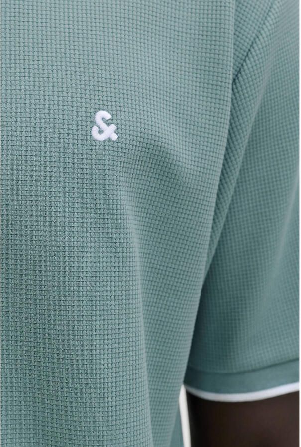 Jack & jones regular fit poloshirt met structuurpatroon model 'AUSTIN' - Foto 2