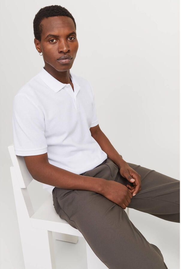 Jack & jones Poloshirt met labelstitching model 'AUSTIN' - Foto 2