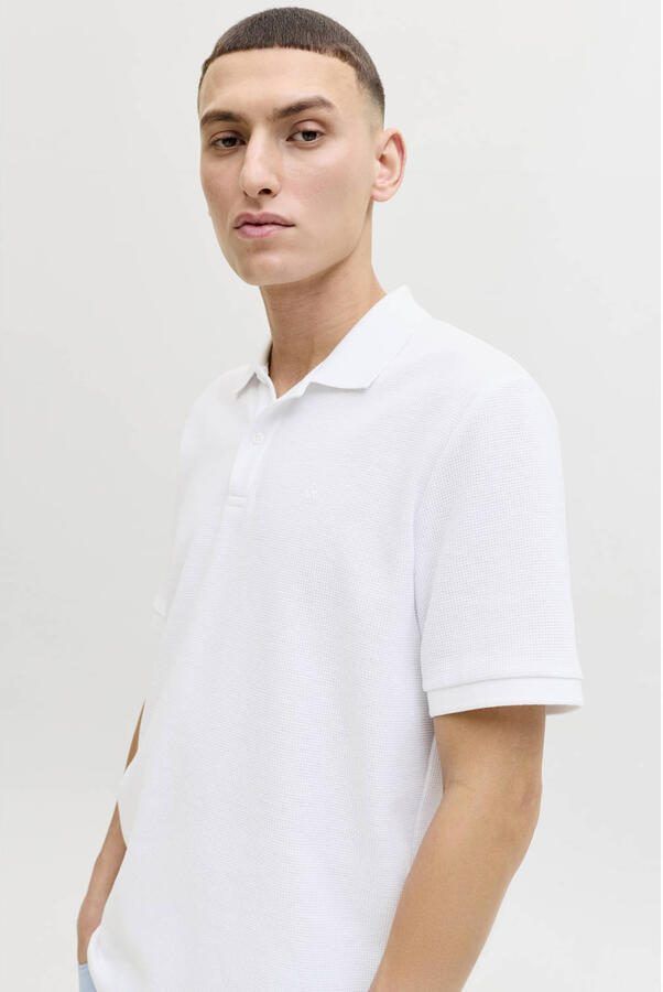 Jack & jones regular fit poloshirt met structuurpatroon model 'AUSTIN' - Foto 2