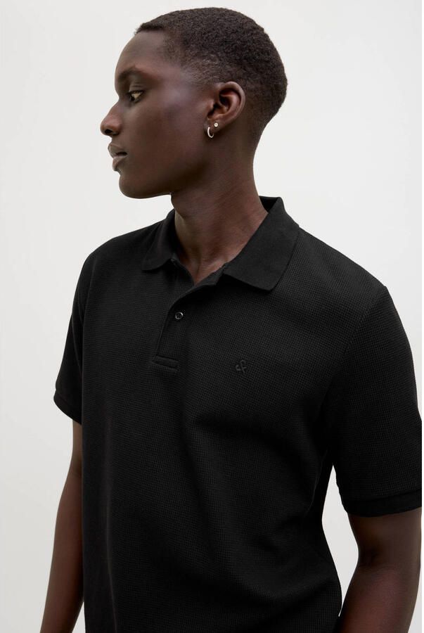 Jack & jones Poloshirt met labelstitching model 'AUSTIN' - Foto 2