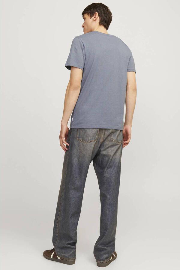 Jack & Jones Shirt met ronde hals JJEORGANIC MELANGE TEE SS O-NECK NOOS - Foto 2