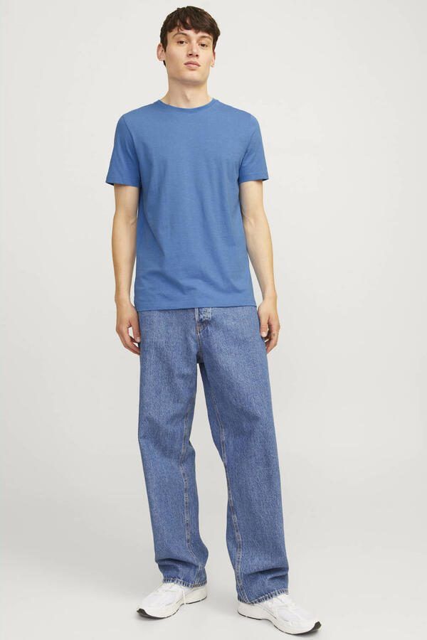 Jack & Jones Shirt met ronde hals JJEORGANIC MELANGE TEE SS O-NECK NOOS - Foto 2