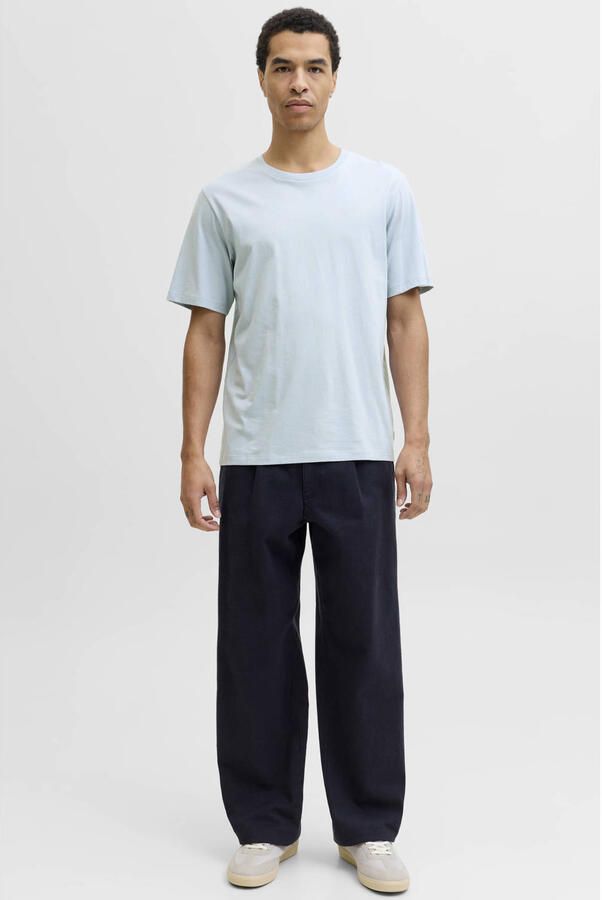 JACK & JONES ESSENTIALS regular T-shirt lichtblauw - Foto 2