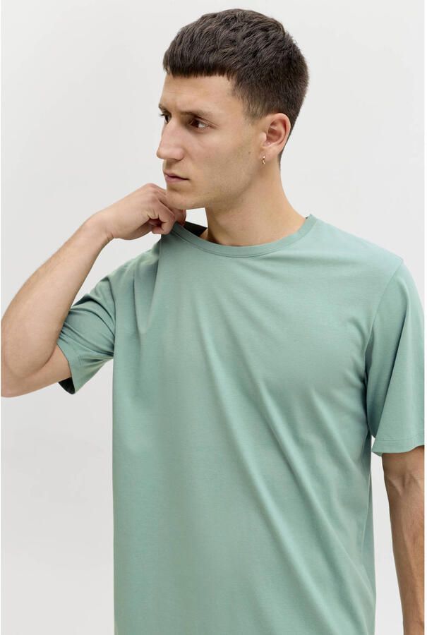 JACK & JONES ESSENTIALS regular T-shirt turquoise