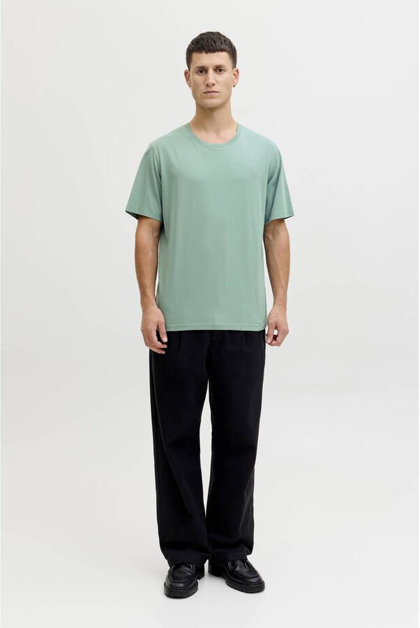 JACK & JONES ESSENTIALS regular T-shirt turquoise - Foto 2
