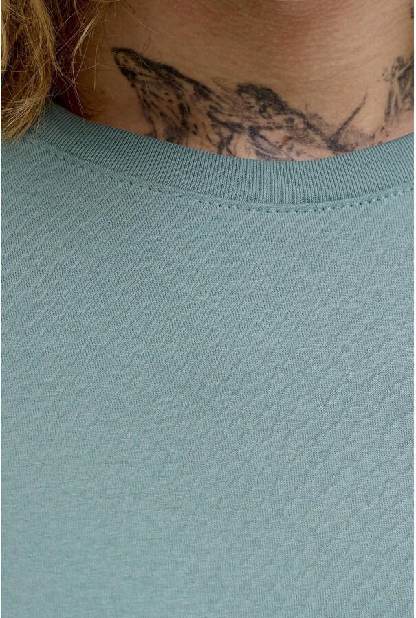 JACK & JONES ESSENTIALS regular T-shirt turquoise - Foto 3