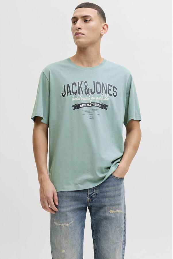 Jack & jones T-shirt Korte Mouw Jack & Jones JJELOGO TEE SS