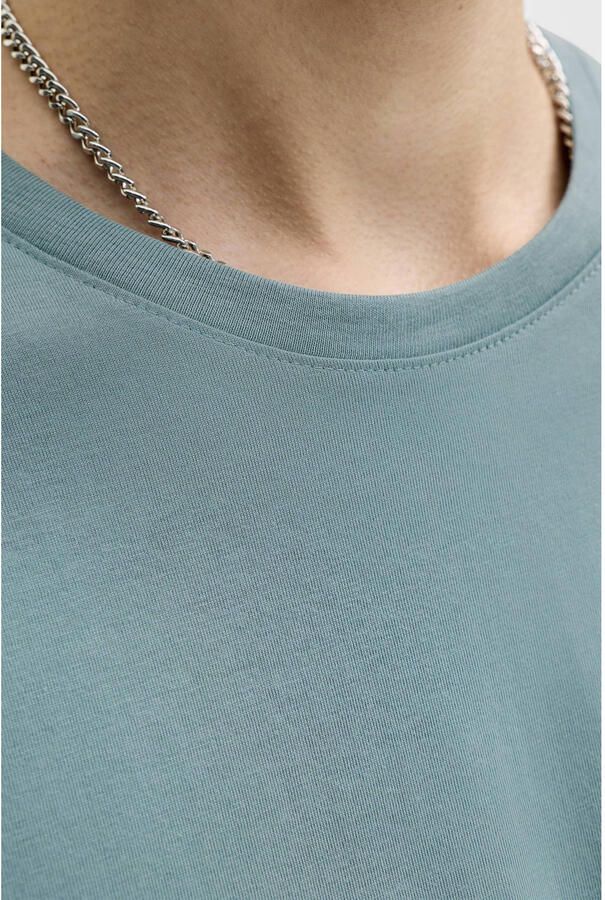 JACK & JONES ESSENTIALS regular T-shirt turquoise - Foto 2
