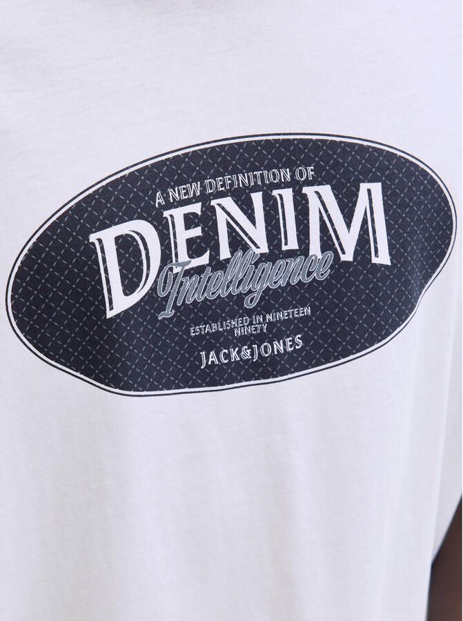 JACK & JONES ESSENTIALS regular T-shirt wit - Foto 2