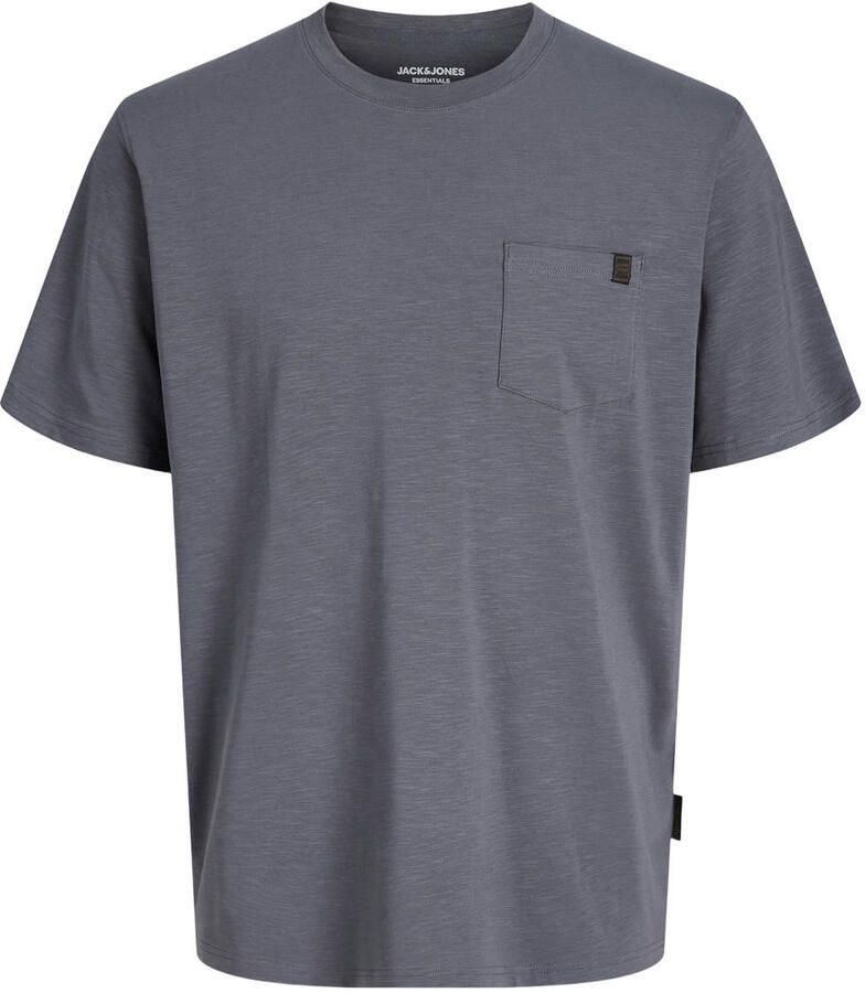 JACK & JONES ESSENTIALS relaxed fit gemêleerd T-shirt turbulence - Foto 2