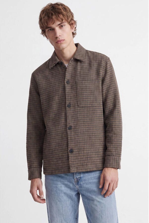 Jack & jones Regular Fit overhemdjack met borstzak model 'SOHO OLLIE'
