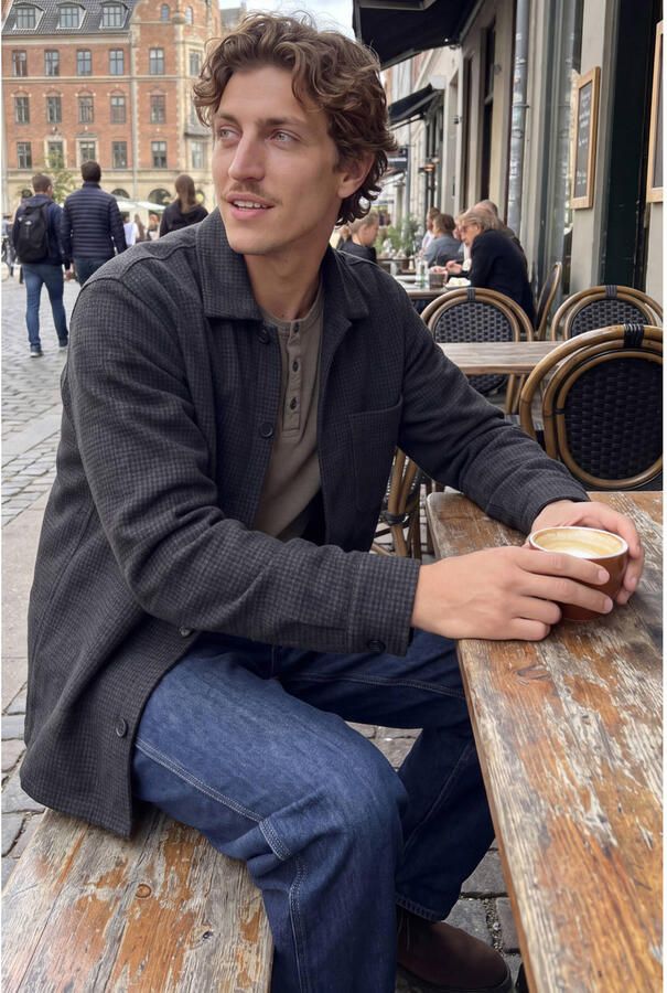 Jack & jones Regular Fit overhemdjack met borstzak model 'SOHO OLLIE' - Foto 2