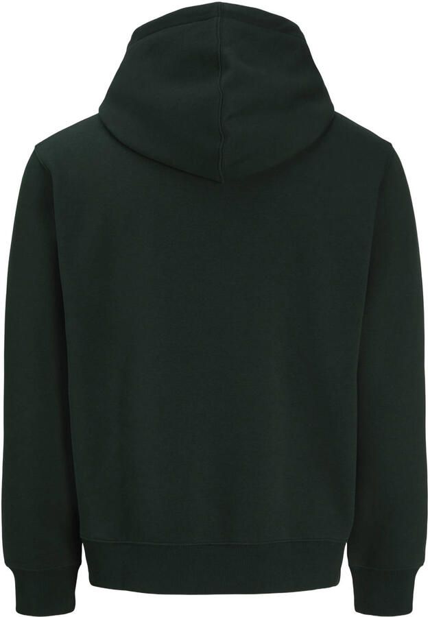 JACK & JONES ESSENTIALS relaxed fit hoodie met logo scarab