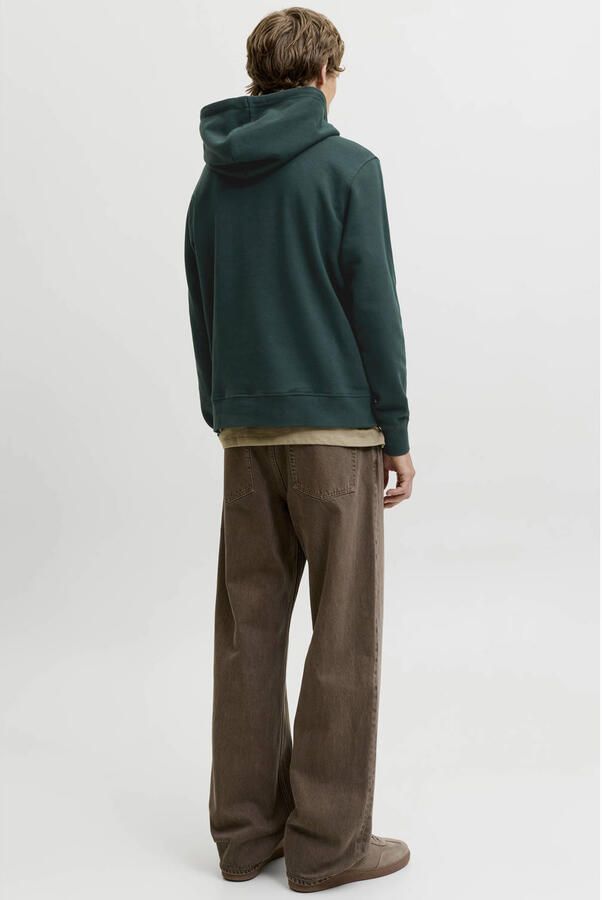 JACK & JONES ESSENTIALS relaxed fit hoodie met print scarab - Foto 2