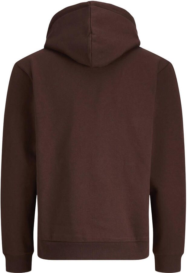 JACK & JONES PLUS SIZE regular fit hoodie bitter chocolate - Foto 2